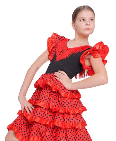 Adorable Flamenco Dress for Your Little Girl: Perfect for Any Occasion!